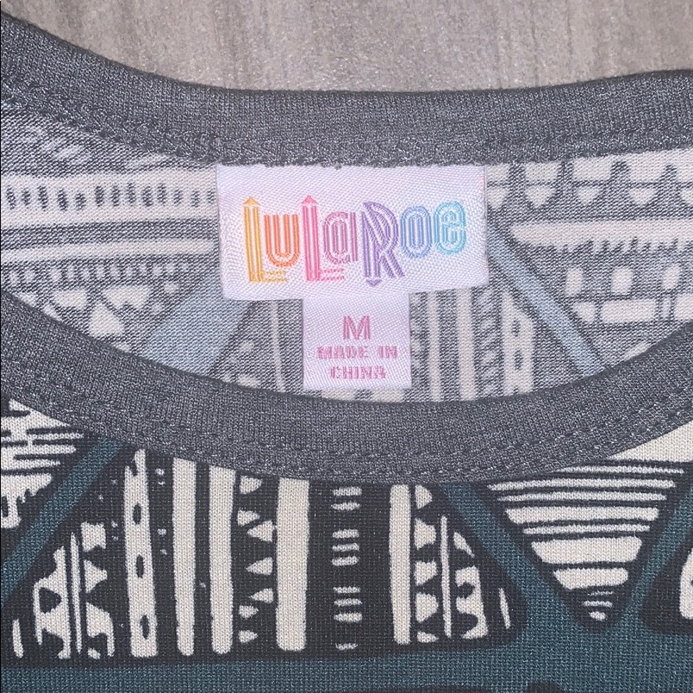 LLR Geometric Randy 3/4 Sleeve, Med - Picture 2 of 4